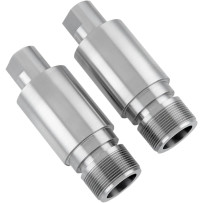 Extensiones de tubo de horquilla — 41 mm, extiende 50.8 mm (2.00"), cromado