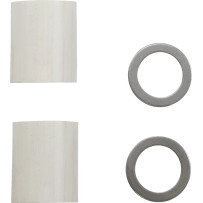 Tubos de Horquilla — 49 mm (1.93 in), 631.825 mm (24.875 in), Cromo