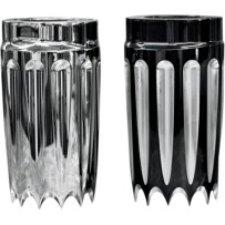 Fork Slider Covers — Yafterburner, Black