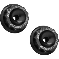 Cubierta para tuerca de horquilla — negro