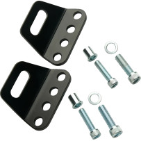 Tie-Down Brackets — Rear mount, Pair, Black