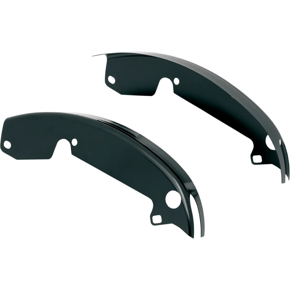 Curvaceous Upper Fillers — Fits Street Glides, Left & Right, Black