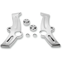 Boomerang Frame Covers — Chrome