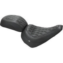 Wide Tripper™ Solo Seat — 12.5 in driver width, without backrest, Black