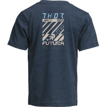 Youth Futura T-Shirt — Navy, XS