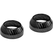 Cubierta de Horquilla — 39.00 mm (1.54") diámetro del tubo, acabado brillante