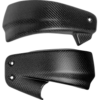 Side Cover — Carbon Fiber, Pair (left & right), Matte Black