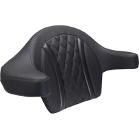 Extended Arm Wrap-Around Backrest — Extended, Black, Gray