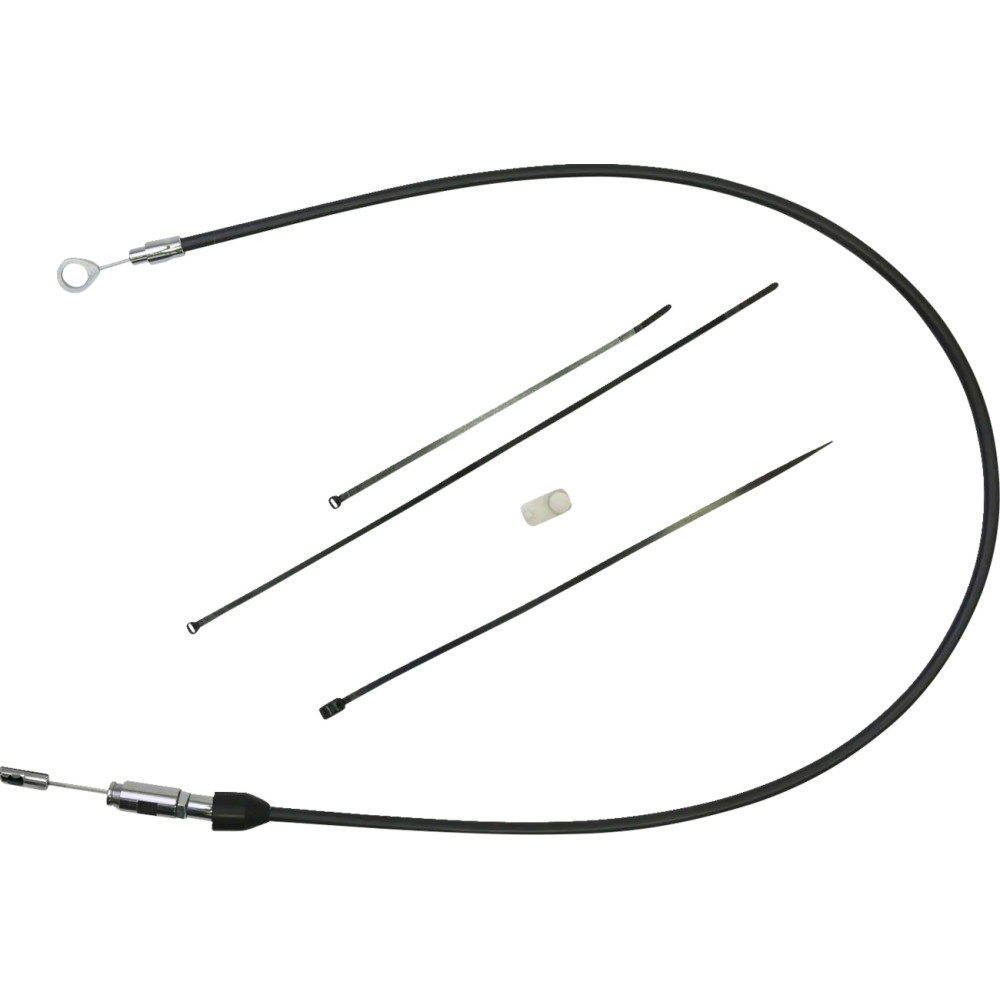 Cable de embrague de conexión rápida — 137 cm (54"), 59 mm recorrido, Negro