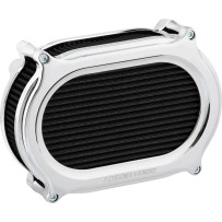 Stage 2 Oval Air Cleaner Kit — Oval, Chrome