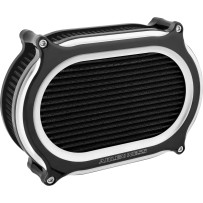 Stage 2 Oval Air Cleaner Kit — Oval, Black