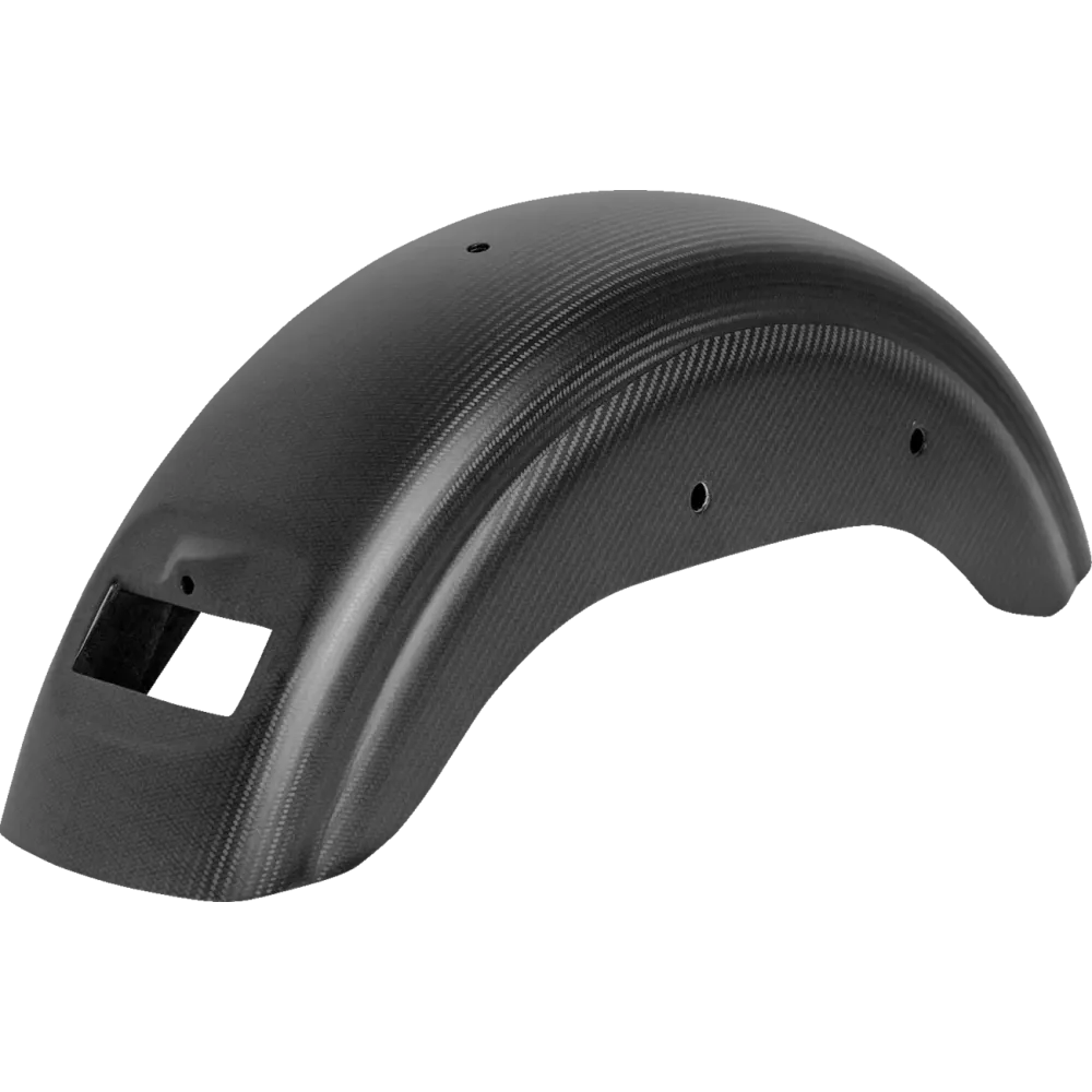 Carbon Fiber Rear Fender For M8 Softails — Carbon fiber, 28" wheel, 9.5" width