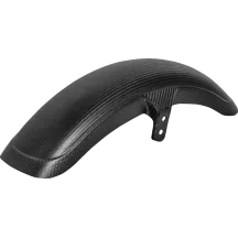 Carbon Fiber Front Fender — 21" wheel, 4" width, Matte black