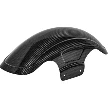 Carbon Fiber Fender — 6" width, 23" wheel fit, front mount, 5" height
