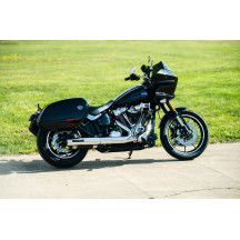 Silenciador Slip-On HP40 de 4" para HD Softails — Cromado