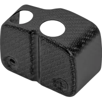 Coil Cover — 4–12 in L x 3 in W x 2 in D, Black matte, Harley Davidson®