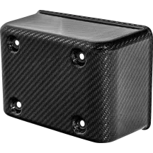 Fuse Box Cover — Harley Davidson®, 7.5" L x 5" W x 4" D, Black gloss