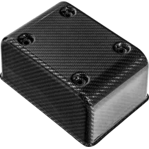 Fuse Box Cover — Harley Davidson®, 7.5" L x 5" W x 4" D, Black gloss