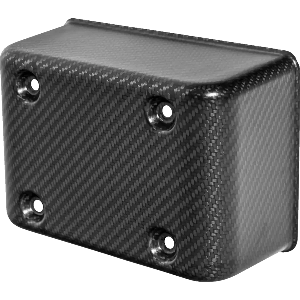 Fuse Box Cover — Black Matte, For Harley-Davidson®