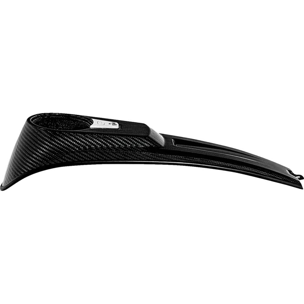 Carbon Fiber Dash Panel For M8 Softail Models — Black, Gloss