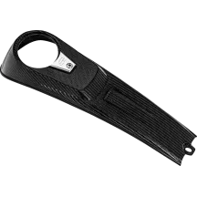 Carbon Fiber Dash Panel For M8 Softail Models — Black, Gloss