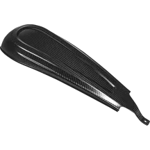 Carbon Fiber Dash Panel For Touring Models — Black gloss