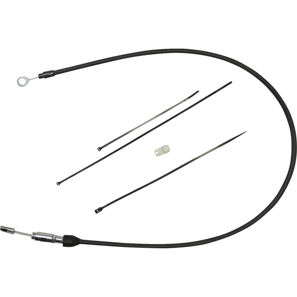 Cable de embrague de conexión rápida — 91,5 cm (36") total, 59 mm recorrido, Negro