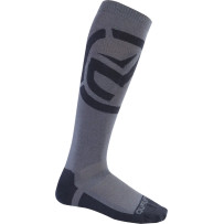 Calcetines Qualifier — Hasta la rodilla, L/XL, Gris