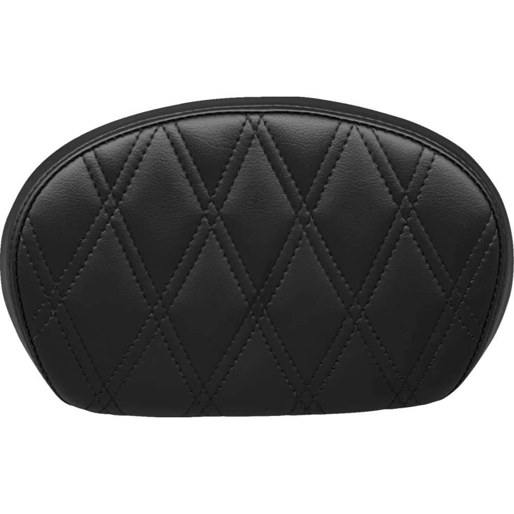 Sissy Bar Pad — 6-3/4" H, 10-3/4" W, 2" thick, Black