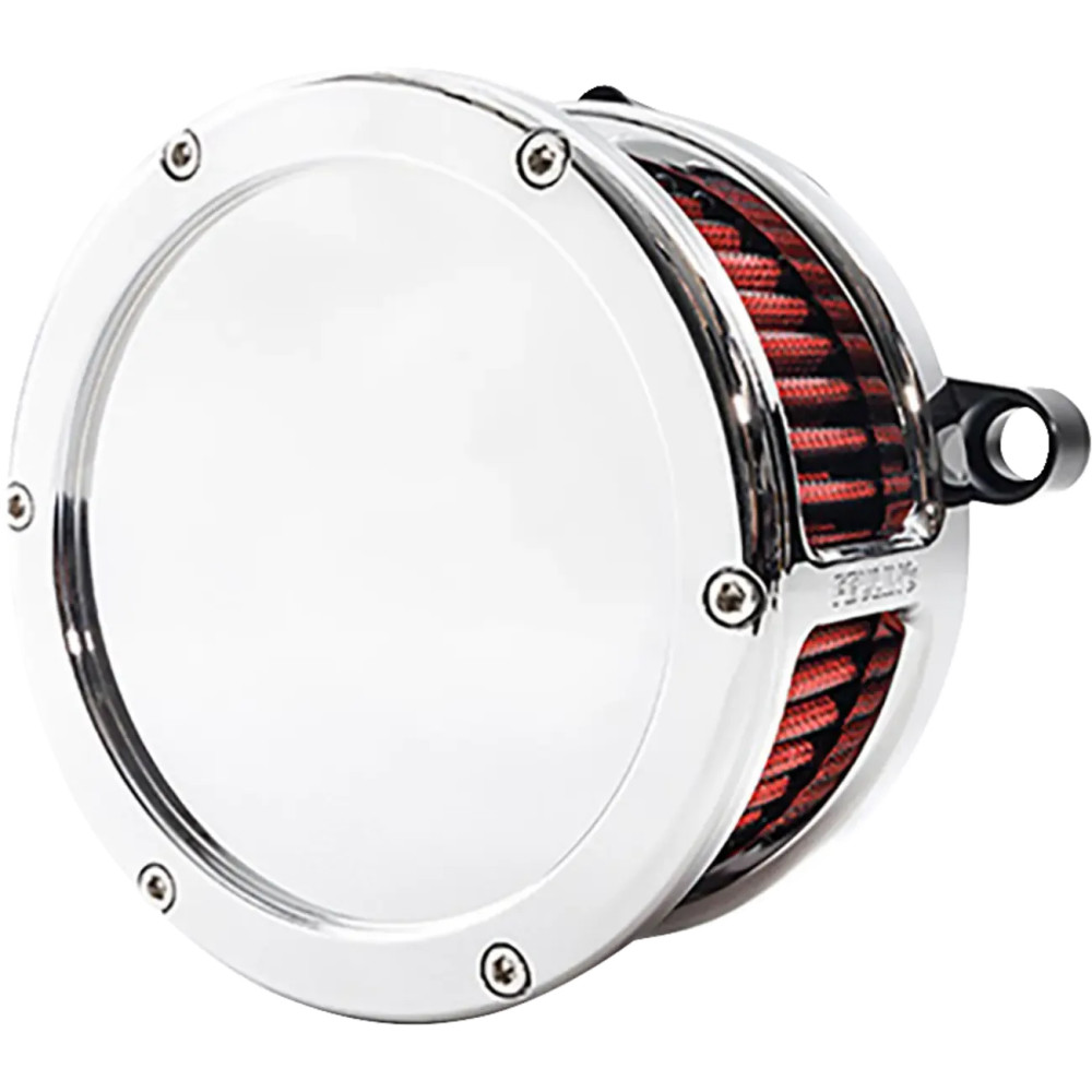 BA Air Cleaner Kit — Round, Chrome