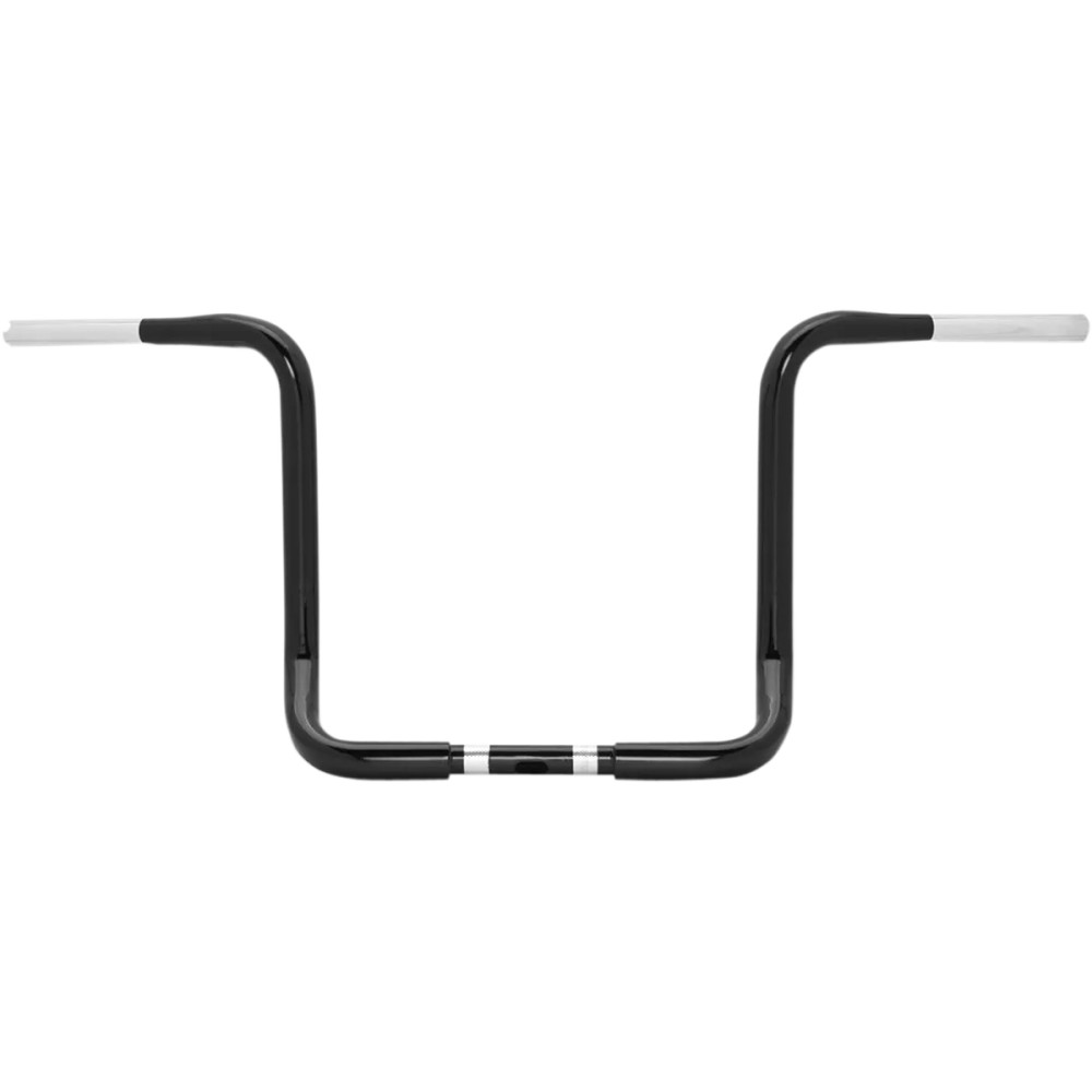 Manillar 1-1/4" Bagger Ape Hanger — 1-1/4" de diámetro, 13" elevación, negro brillo