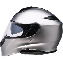 Solaris 2.0 Modular Helmet — Size S, Gloss Silver