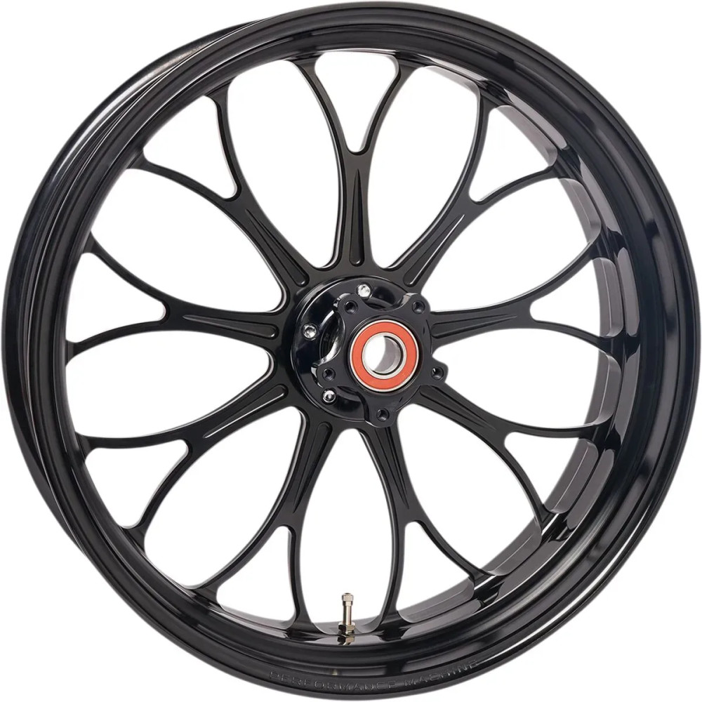Revolution Wheel — 21x3.5, front, gloss black