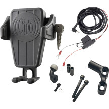 Gen 2 Cybercharger® Phone Holder — 2-3/8"–4" wide, 12V, Black