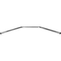 1" Handlebar — 25.4 mm (1") diameter, 76 cm (30") width, 14 cm (5-1/2") pullback, chrome