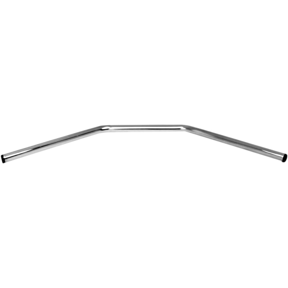 1" Handlebar — 25.4 mm (1") diameter, 76 cm (30") width, 14 cm (5-1/2") pullback, chrome