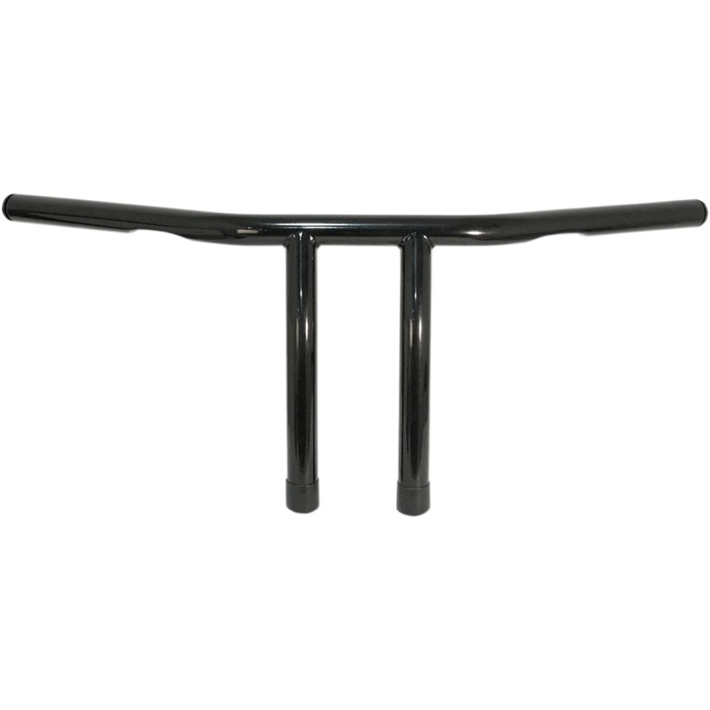 1" T-Bar Handlebar — 1" diameter, 24" width, 8" rise, black gloss