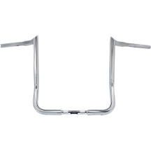 1-1/4" Bagger Monkey Bar Handlebar — 1-1/4" (32 mm) diameter, 36" (91.5 cm) width, 12" (30.5 cm) rise, 1" (25.4 mm) clamp, Chrom