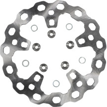 Cubiq™ rotor de freno — 299 mm, flotante completo, cromado