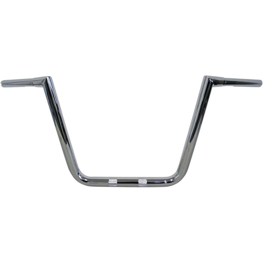 Manillar Twin Peaks Hefty Big Twin de 1-1/4" — 32 mm (1.25"), 13" de altura, 33.5" ancho, Cromado