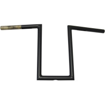 Manillar Narrow-Z Old School — 61 cm (24\"), 30.5 cm (12\"), 25.4 mm (1\"), negro mate