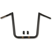 Manillar Twin Peaks robusto de 1-1/4" — abrazadera 32 mm (1-1/4"), negro brillo