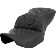 Roadsofa™ Lattice Stitch Heated Seat — Black, 77.5 cm (30.5 in) overall