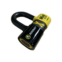 U-Lock Xtrem Mini Alert — Shackle Ø 16 mm, CR2 3V, Black