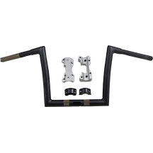 Manillar Touring 1-1/4" — 30", negro mate