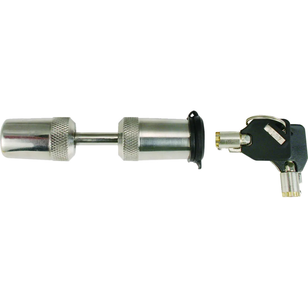 Premium Coupler and Receiver Lock Set — 14 mm (9/16") coupler span, 16 mm (5/8") pin diameter, Stainless Steel