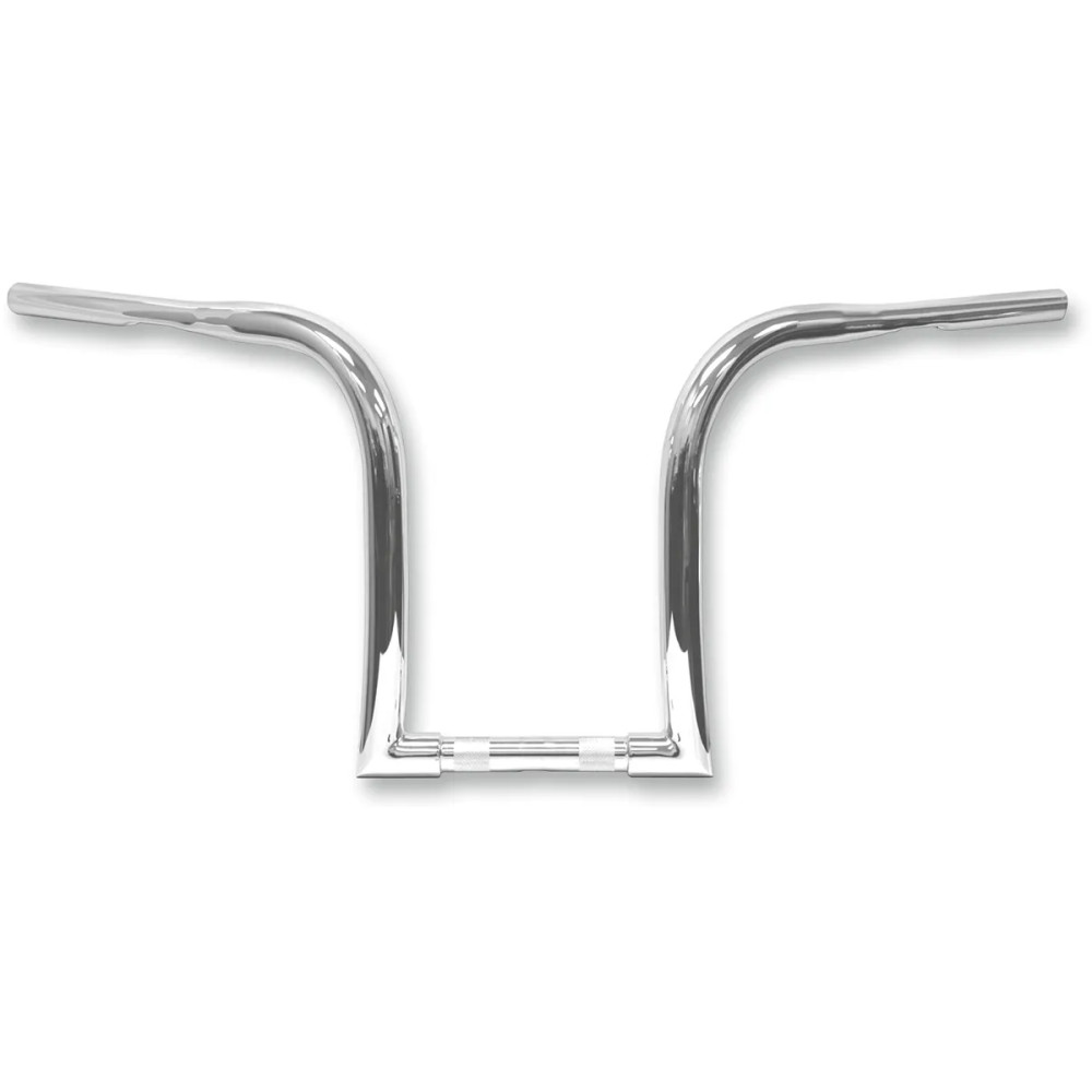 Manillar Nice Curves Ape Hanger — 32" ancho, 12" elevación, abrazadera 1", cromado