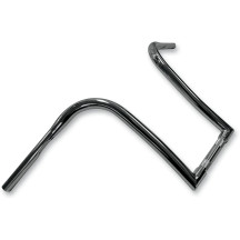 Manillar Ape Hanger Nice Curves — 35,5 cm de elevación (14"), abrazadera 25,4 mm (1"), ancho 81,5 cm (32"), Cromo
