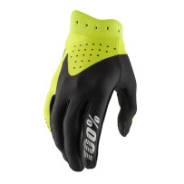 Guantes Juveniles iTrack — S juvenil, Amarillo fluorescente/Negro