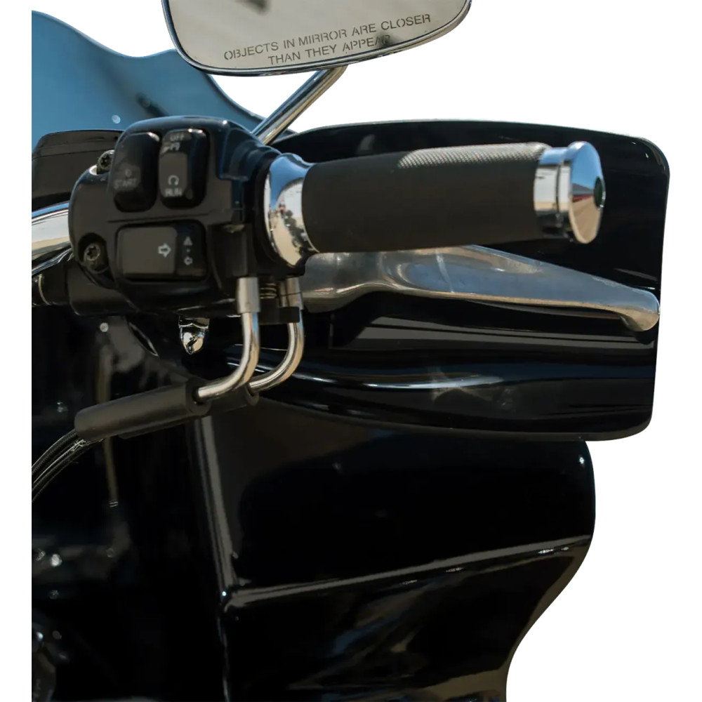 Flare® Handguards — 25.4 mm, 31.8 mm handlebar diameter, Black